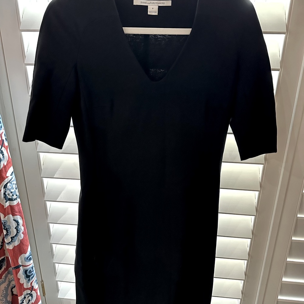 Black Diane Von Furstenberg Dress
